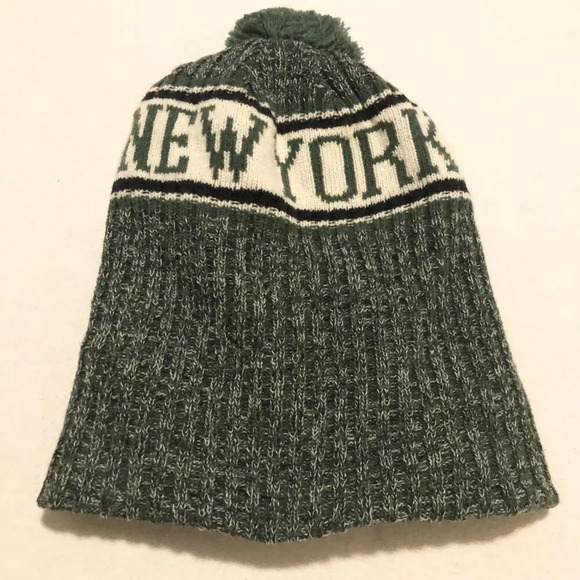 NFL Team Logo New York Jets New Era Toque Winter Knit  Beanie Hat - Picture 11 of 15